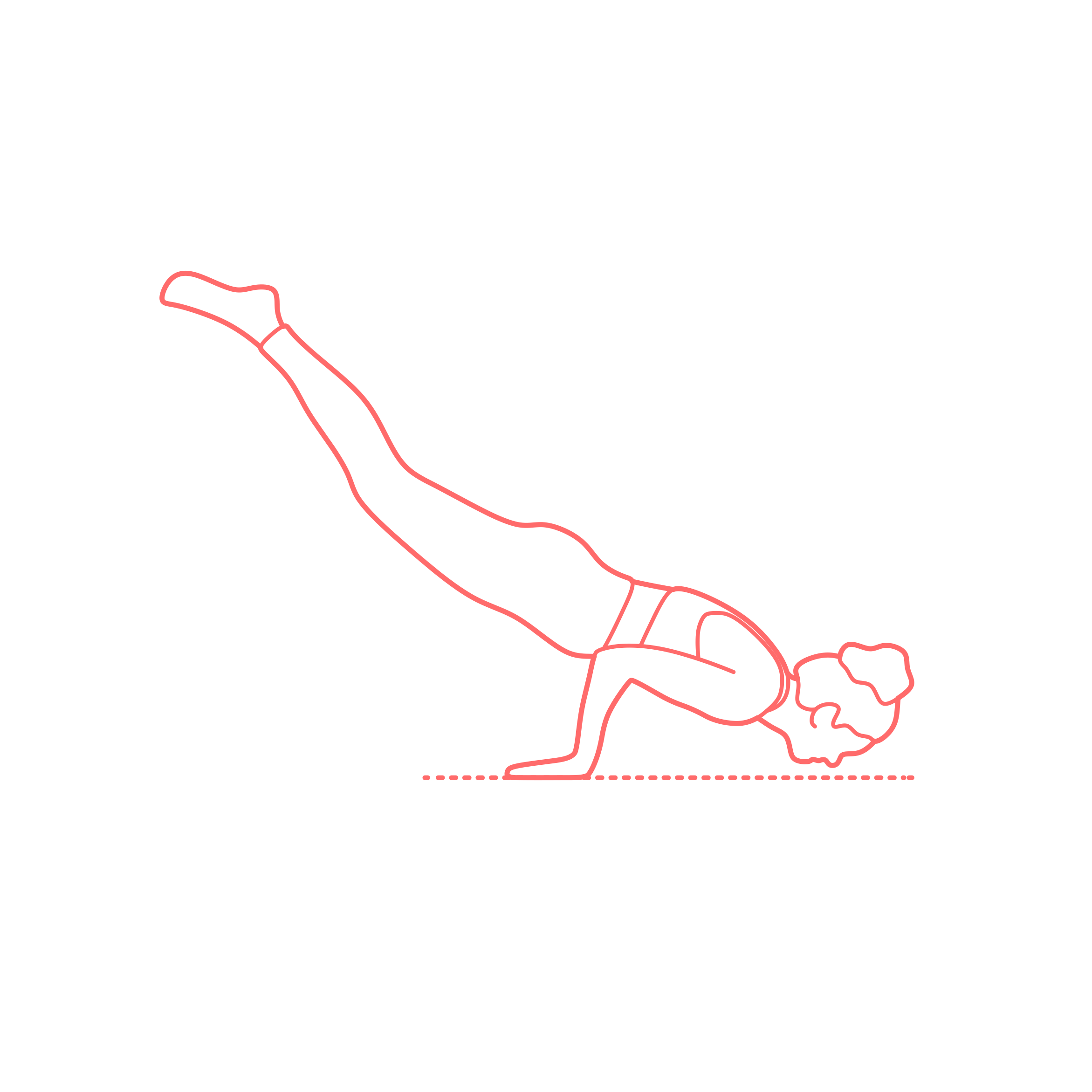 Humans Yoga Poses Peacock Pose Sticker Svg Vector Free Vectors
